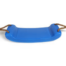 Plastic Garden Swing Kids Hanging Seat Toys with Height Adjustable Ropes