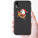 6pcs Adhesive Stickers DIY Round Christmas Santa Claus Diamond Painting Kit