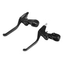 1 Pair Aluminum Bicycle Brake Levers Mountain Bike Brake Handles(Black) Newly