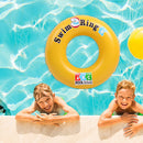 Letters Inflatable Swimming Ring Pool Sea Summer Safety Floating Buoy Circles