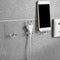 Wall Adhesive Home Bathroom Wall Storage Hook Power Plu Socket HolderA2X7 P4V2