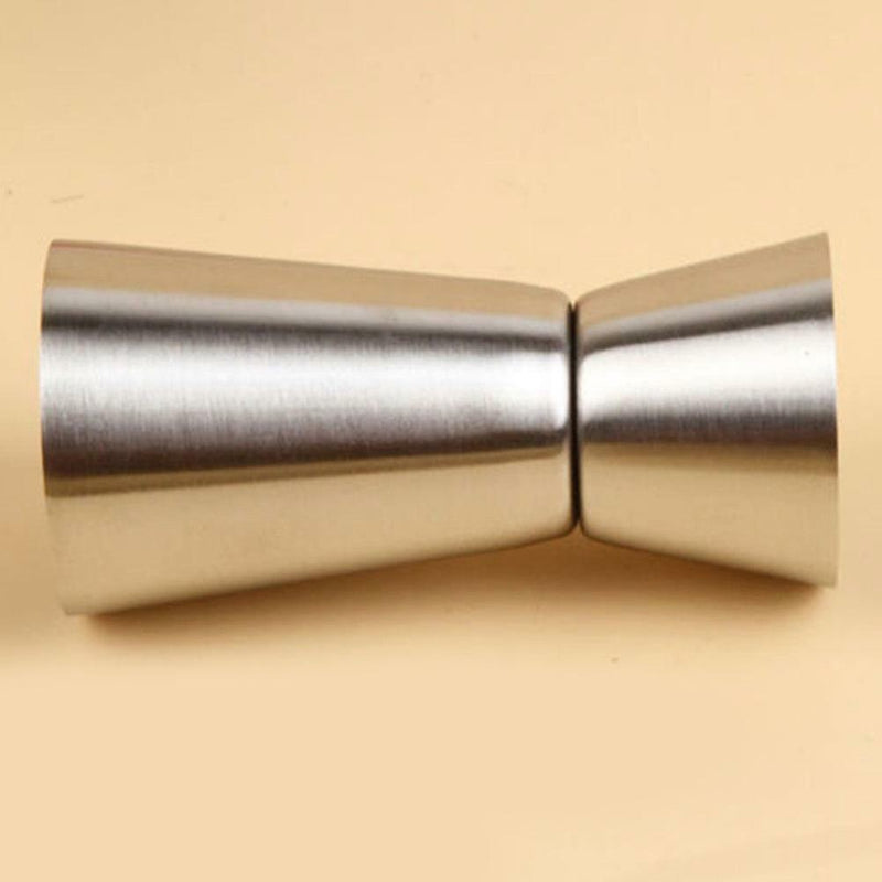 Steel Double Single Shot Measure Jigger Spirit Bar Cocktail 2022 U1O4