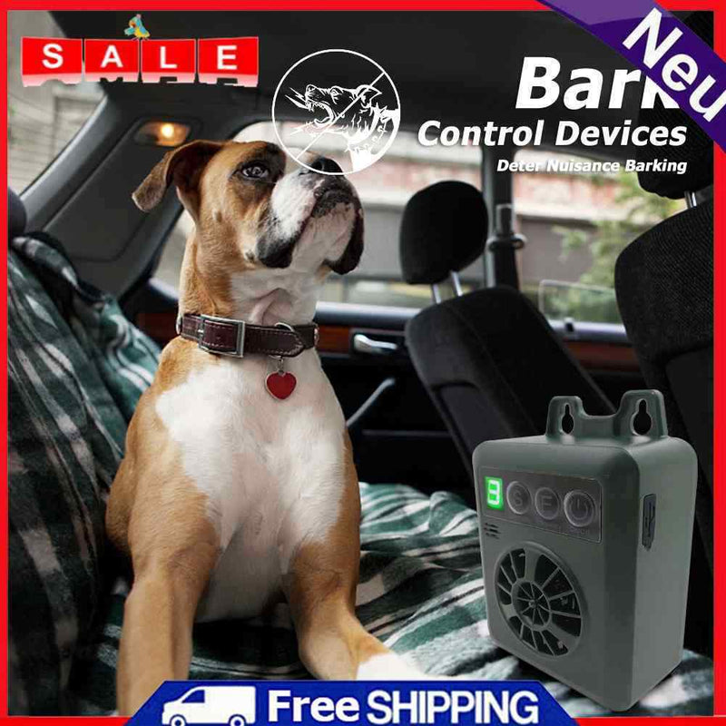 Waterproof Ultrasonic Silencer Anti Noise Dog Repeller 10m for Outdoor Indoor