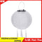 LED Solar Nylon Lantern Lamp Waterproof Outdoor Hanging Lights Festival Decor