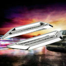 2pcs Universal Cars SUV Air Flow Fender Side Vent Decoration G3J9 A1L9 F M7C8