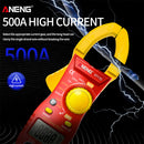 Digital Clamp Meter DC/AC Multimeter Ammeter Voltage NCV Ohm Test (Yellow) Newly