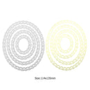 4pcs Metal Cutting Dies Stencils for DIY Scrapbooking (Elliptical Butterfly-2524)