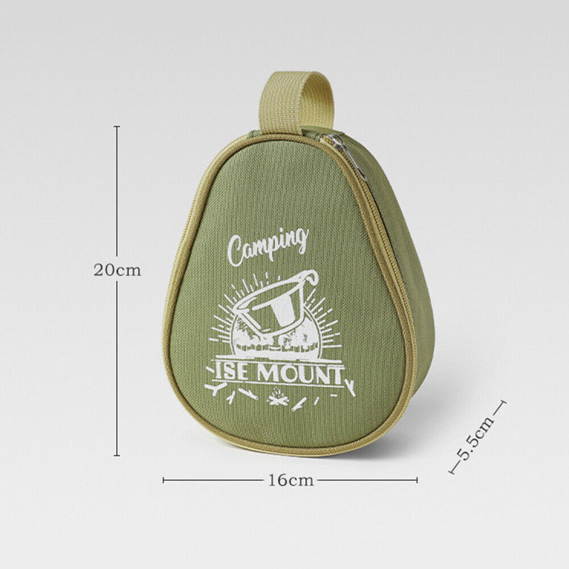 #A Outdoor Bowl Storage Bag Waterproof Tableware Cups Carry Case Organizer