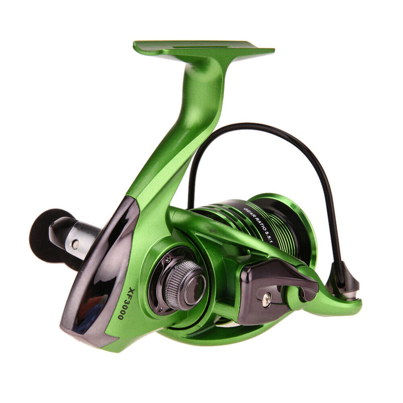 Metal Arm 13+1BB Fishing Reel 1000-7000 series Gapless Head Spinning Wheel
