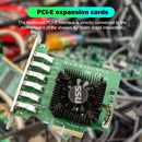 EU4146BU PCI-E 4X to USB3.0 1 to 6 USB Riser X4/X8/X16 Mining Multiplier Newly