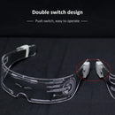 2Colorful EL Wire Luminous Glasses Neon Party LED Light Up Visor Eyeglasses