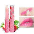 Strawberry Lip Balm Moisture Long Lasting Temperature T2L0 Care BEST Color V6Q1