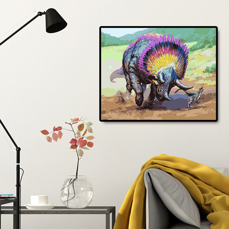 Oil Painting By Number Set Snails DIY Hand Painted Art Living Room Craft Picture