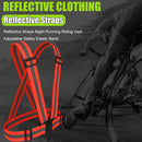 Reflective Straps Vest Traffic Night Work Running Cycling Protective Clothi