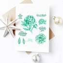 Flowers Metal Cutting Dies Transparent Seal Stamp for DIY Scrapbooking Craf
