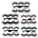 Lash Extension Full Volume Thick 8D Mink Hair False Eyelashes with Tweezer