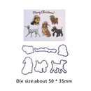 Silicone Clear Rubber Stamp + Metal Cutting Dies Stencil Frame Scrapbook DIY-17135