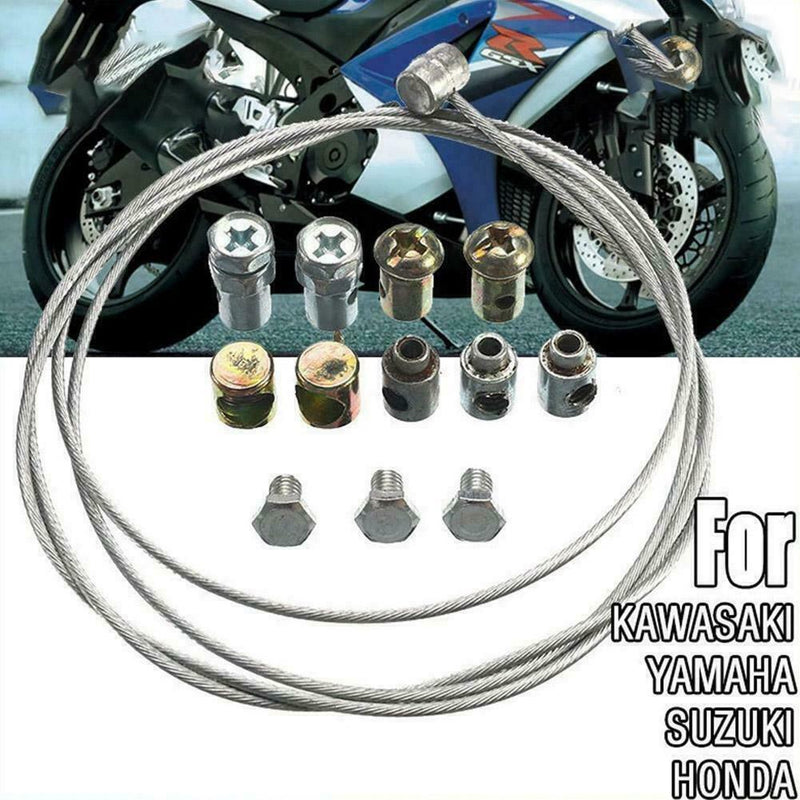 1 Set Universal Motorcycle Throttle Clutch & Brake Emergency Sale Repair U5S0
