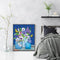 Flowers Butterflies Oil Paint By Numbers Kits DIY Handpainted on Canvas Art