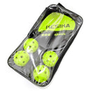 2pcs Pickle Paddles Rackets + 4 Balls Lightweight Outdoor Indoor Sports Racquet