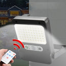 LED COB Solar Lights Outdoor Motion Sensor Waterproof Remote Mini Lamp (A)