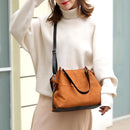 Shoulder Messenger Handbags Women Large Totes Crossbody Bags (Light Brown)