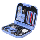 Travel Sewing Kit Thread Needles Mini Case Plastic Scissors Pins. Tape caca A4F1
