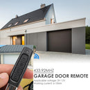 ABCD 433MHz Remote Control Garage Door Electric Gate Clone Key Fob (1pc)