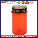 Grave Energy Saving Decoration Light Solar Flameless Electronic LED Candle Lamp