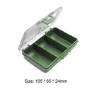 Fishing Tackle Bait Box Fish Lure Hook Bait Container Equipment (3 Grid)