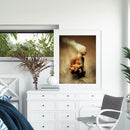 Smoke Girl Oil Paint By Numbers DIY Handpainted on Canvas Wall Art Picture