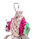 Pet Bird Bites Parrot Climb Chew Toys Hanging Cockatiel Parakeet Swing Cage