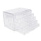 Portable Nail Accessories Holder Display Stand Make Up Drawers Organizer