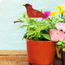 Soil Water Tester Bird Shape Flower Pot Moisture Sensor Farm Meter (Red)