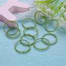 Children Rubber Band Candy Color 12 Colors 10pcs/card 3cm Headwear Accessorie