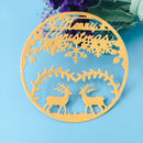 Decor Scrapbooking Embossing Christmas Deer Snowflake Cutting Dies Stencils
