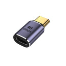 Type-C Adapter PD100W PC Mini C to C Converter (Female to Male Straight)