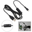 Raspberry 1.5m Micro USB Power Adapter Charging Cable with ON/OFF Switch