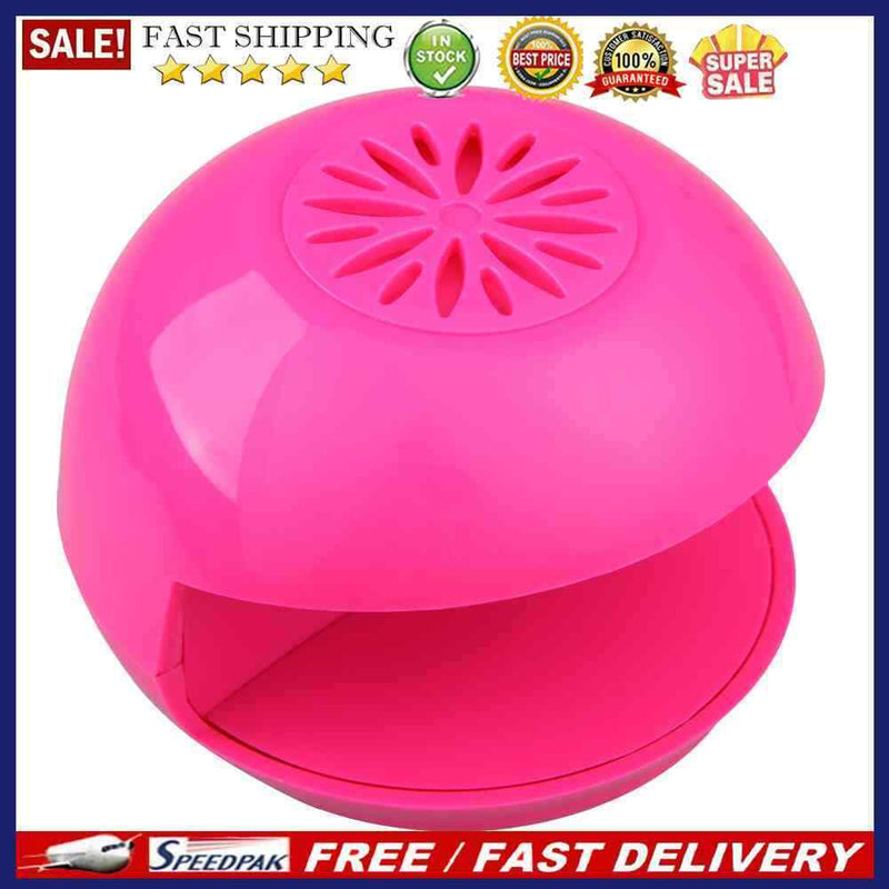 Durable Cute Finger Toe Nail Art Tip Polish Blower Dryer Eco-Friendly Pink