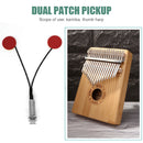 6.35mm Percussion Musical Kalimba Piezo Pickup Thumb Piano Double Patch Pic