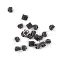 20pcs 2 pins Middle Feet 6*6*5mm Switch Tactile Push Button Switch LR