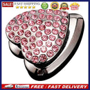 Heart Rhinestone Adhesive Car Hook Organizer Storage Hanger for Cable Headpho