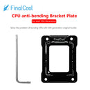 FinalCool CNC CPU Bending Correction Fixing Buckle for LGA1700-BCF Intel Gen 12