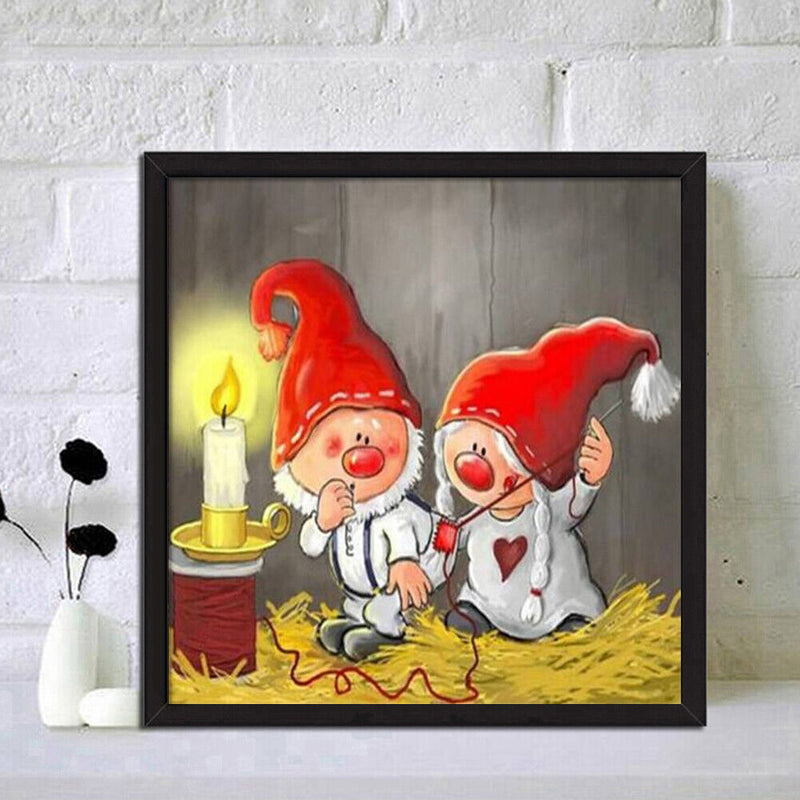 Christmas Goblin 5D DIY Full Drill Diamond Painting Pictures Rhinestone Mosaic