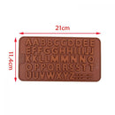 Tool Silicone Fondant DIY Alphabet Chocolate Letter Mould Cake Cookies
