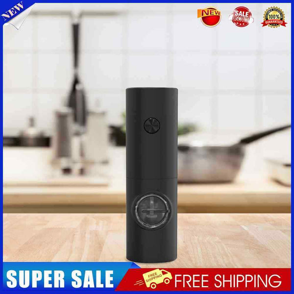 Electric Automatic Salt Mills with LED Light Food Crusher for Cumin Clove Fennel