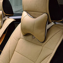 Universal Car Elastic Headrest Automobile Seat Neck Support Pillow (Beige) Newly
