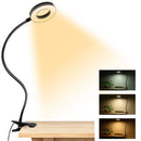 Makeup Desktop Light Stand Selfie Ring Light Adjustable Brightness Live Stream