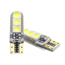 LED 5050 6SMD 12V T10 W5W License Plate Light Car LED Reading Bulbs Dome Map
