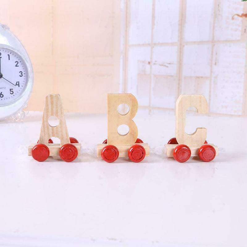 Kids Alphabet Train Preschool Educational English Letters Learning E8C3 T8I2